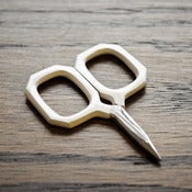 Image of Kelmscott Designs : Little Gems White Scissors