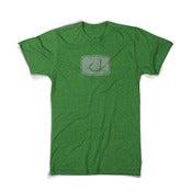 Image of Distressed Iconic T-Shirt - Heather Green