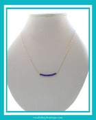 Image of Francis Necklace - Cobalt