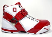 Image of Nike Lebron V(5) "Ohio State University-OSU" Edition