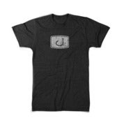 Image of Distressed Iconic T-Shirt - Heather Black