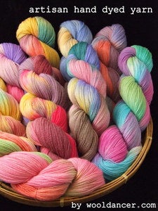 Image of Bespoke } Handdyed Lace & Sock Yarn 