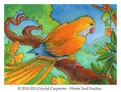 Image of ACEO Original - Saffron Flower