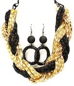 Image of Chunky Two toned necklace