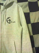 Image of dsab-White Hooded Zipper