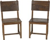 Image of 18th-C. Hallway Chairs, Pair 