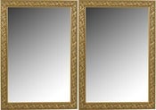 Image of 20th-C. Gilded Mirrors, Pair