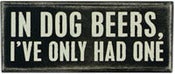 Image of Box Sign In Dog Beers