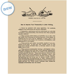 Image of Words of Wisdom, How to Improve Your Penmanship