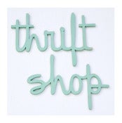 Image of Thrift shop sign