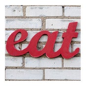 Image of Eat sign