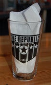 Image of REPUBLIC Pint Glass (Single)