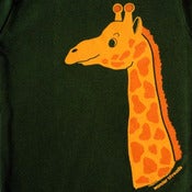 Image of GIRAFFE ONESIE OLIVE