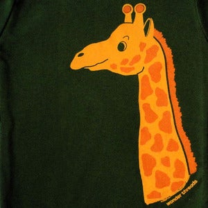 Image of GIRAFFE ONESIE OLIVE