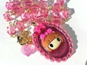 Image of Cutie Girl Cameo necklace