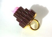 Image of Chocolate Birthday Cake resin ring