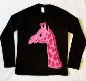 Image of GIRAFFE T-SHIRT BROWN