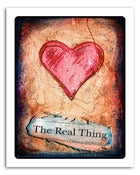 Image of 8x10" Paper Print - Hearts & Headlines - The Real Thing