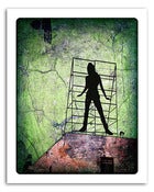 Image of 8x10" Paper Print - Hollywood Billboard - One Million Years BC