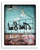 Image of 8x10" Paper Print - Hollywood Billboard - The End