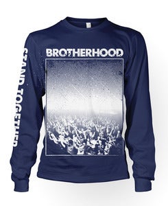 Image of Brotherhood Longsleeve (Navy) - Stand Together Fest Leftover