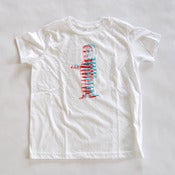 Image of Convict 3D youth tee - white