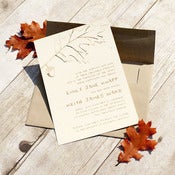 Image of Falling Leaves Invites