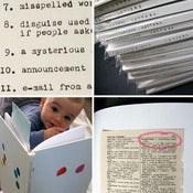 Image of Hand-made Artist Book - Mysterious Letters Mysteries
