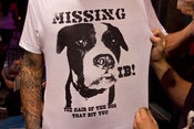Image of "MISSING" THOTDTBY SHIRT