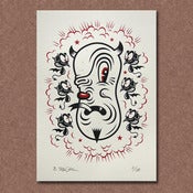 Image of 'Beast' Letterpress Print