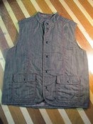 Image of Denim Collared Vest