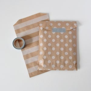 Image of Sachets en papier kraft 