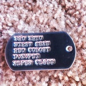 Image of Military Punch Tag