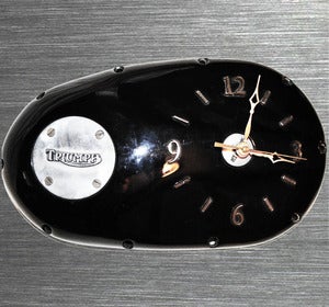Image of Triumph chain case clock