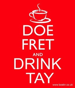 Image of Doe fret and Drink Tay - Poster and Mug