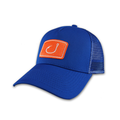 Image of Touchdown Trucker Hat - Blue & Orange