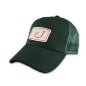 Image of Touchdown Trucker Hat - Green & White