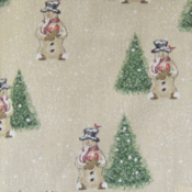 Image of Christmas Trees with Santa