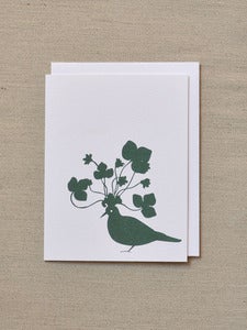 Image of Party Dove - Holiday Card