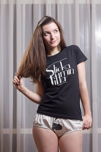 Image of "Slicka Min Fitta" Women Tee