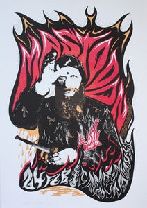 Image of Mastodon - London 2010 - Silkscreen Poster