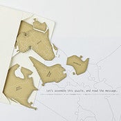 Image of 11/022 - Geografia Pangaea Greeting Card