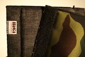 Image of Bici: Frame pad - Black Denim/Classic Cameo