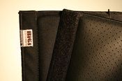Image of Bici: Frame pad - Black/Black Perforated Vinyl
