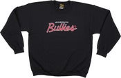 Image of NEIGHBORHOOD BULLY CREWNECK SWEATSHIRT | black/red