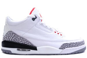 Image of Air Jordan Retro 3 - White/Cement (2003)