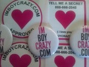 Image of stickerz & buttons