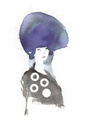 Image of Big Hair Print