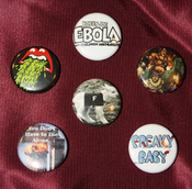 Image of Bobby Joe Ebola 1" Pinback Buttons