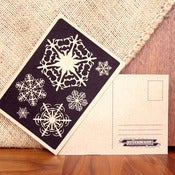 Image of Dream Snow Flake Postcard - Set of 5